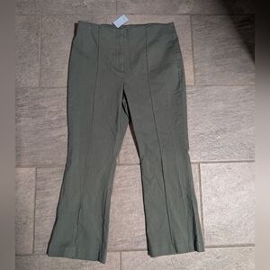 LOFT Sage Green Trousers -NWT